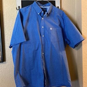 Ariat Pro Series Stretch Cotton/Polyester Button Down Shirt